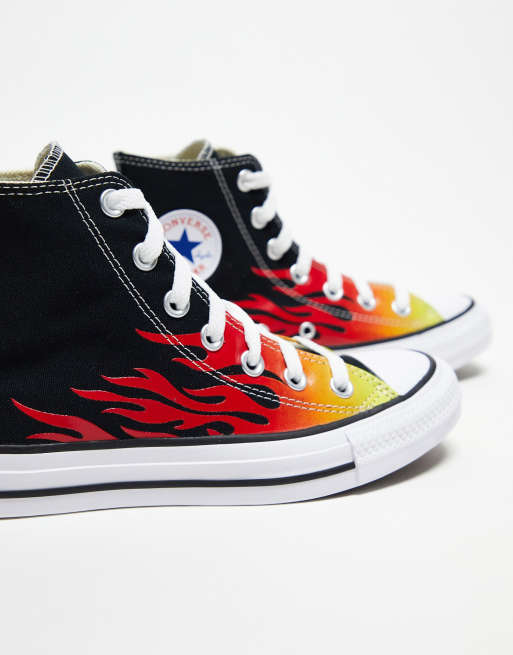 Flame store chuck taylors