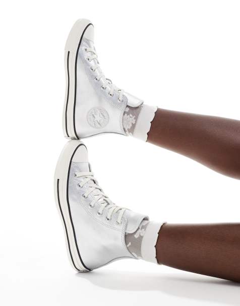 Converse - Chuck Taylor All Star Hi - Baskets montantes - Argenté - view 1