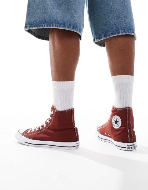 Converse - Chuck Taylor All Star Hi - Baskets montantes - Bordeaux, 3 de 5