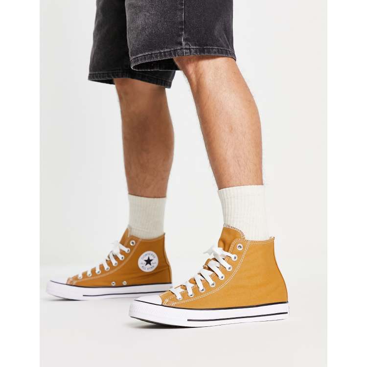 Converse basse jaune moutarde hot sale