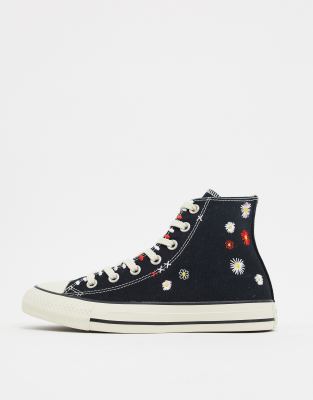 converse flower sneakers