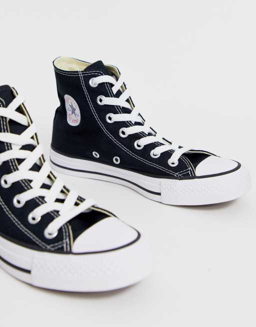 Chuck All Star Hi black sneakers ASOS