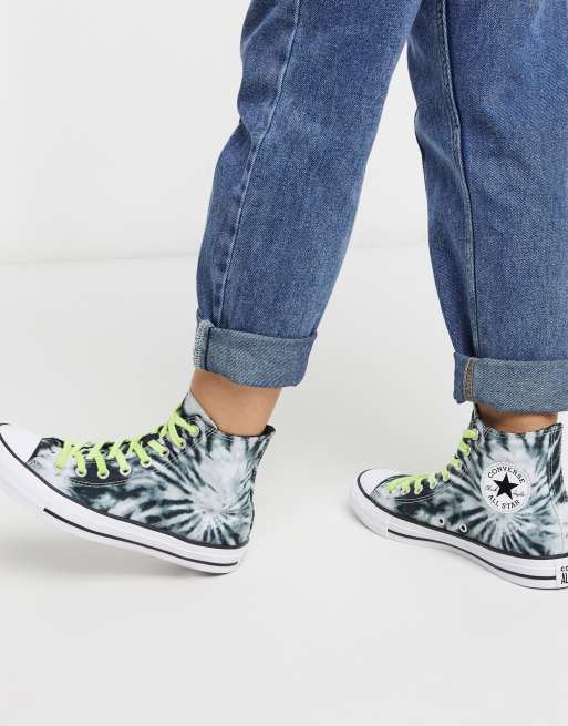 Converse tie best sale and dye femme