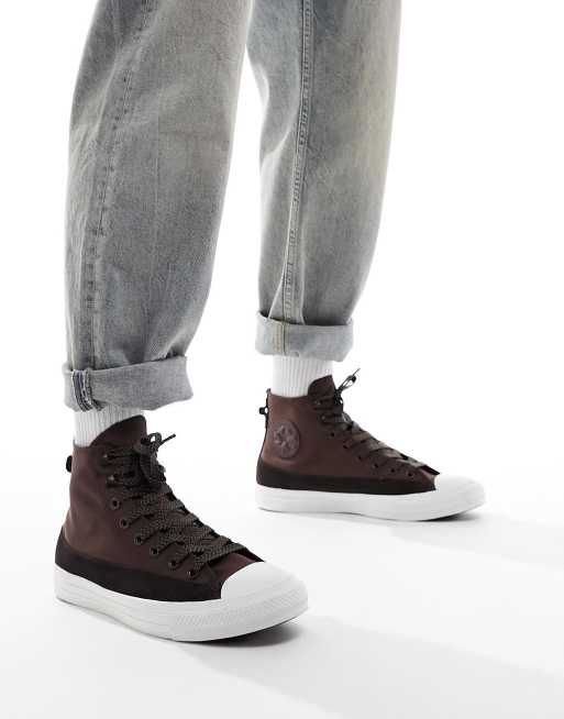 Converse Chuck Taylor All Star Hi Brune sneakers