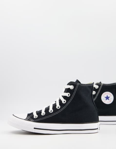 Converse Chuck Taylor All Star Hi canvas sneakers in black - view 1