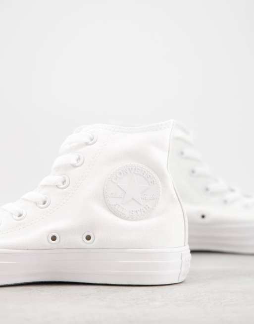 White 2024 monochrome converse