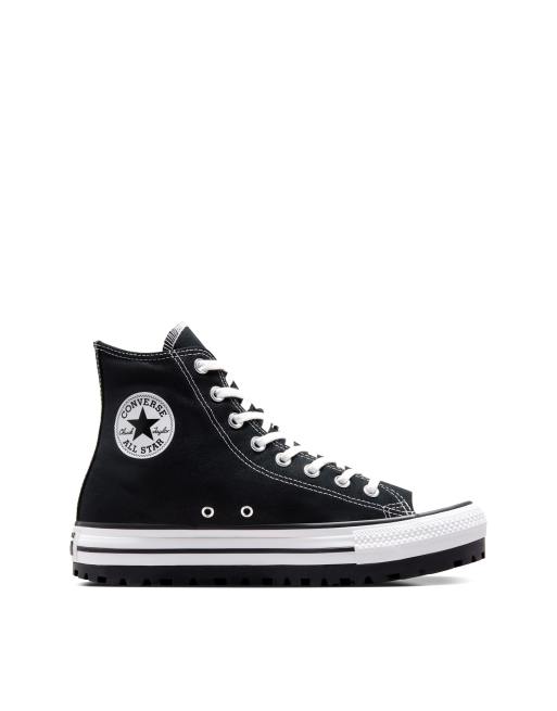 Converse Chuck Taylor All Star Hi City Trek Baskets Noir blanc