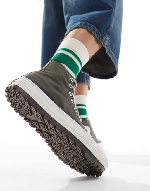 Converse Chuck Taylor - All Star Hi City Trek - Sneakers in kaki, 4 van 5