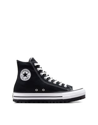  Chuck Taylor All Star Hi city trek trainers /white/black