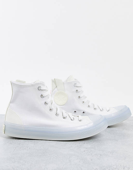 Converse Chuck Taylor All Star Hi CX stretch canvas sneakers in white
