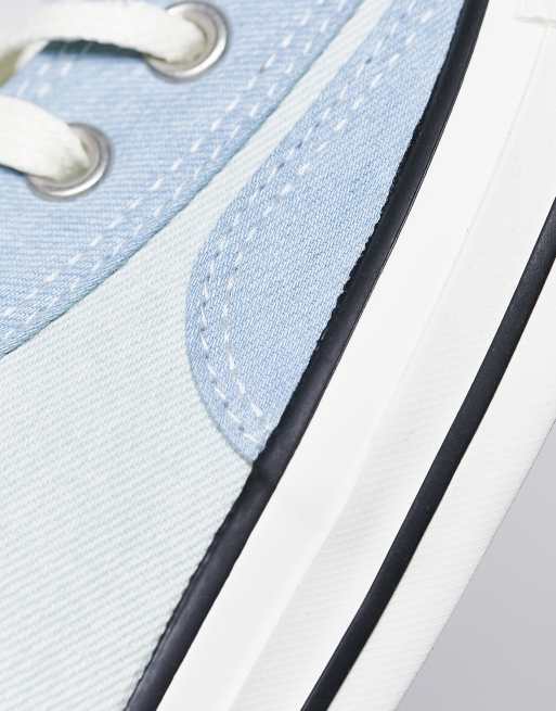 Converse Chuck Taylor All Star Hi denim sneakers in blue, 3 of 4