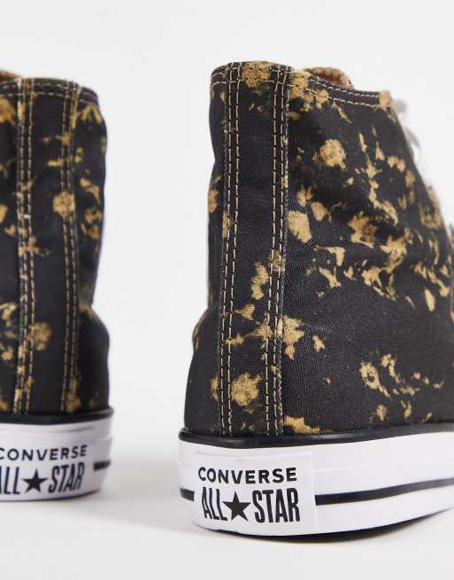 Converse on sale washed black