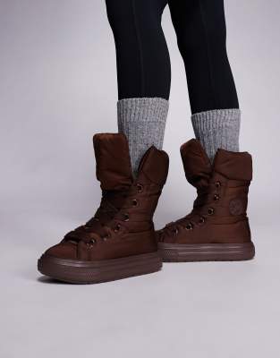 Converse - Chuck Taylor All Star Hi Elements - Stiefel in Braun-Brown