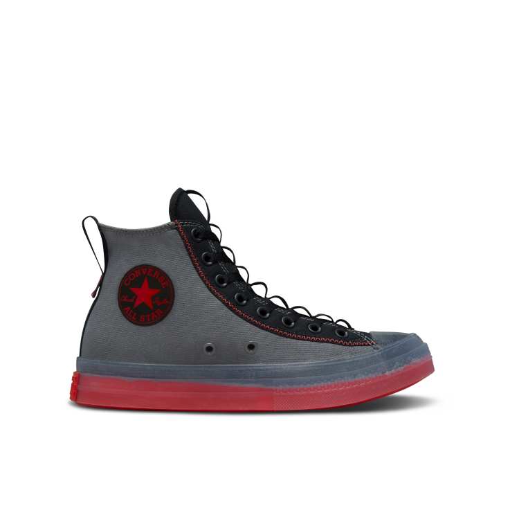 Converse Chuck Taylor Star Hi explore sneakers in iron gray | ASOS