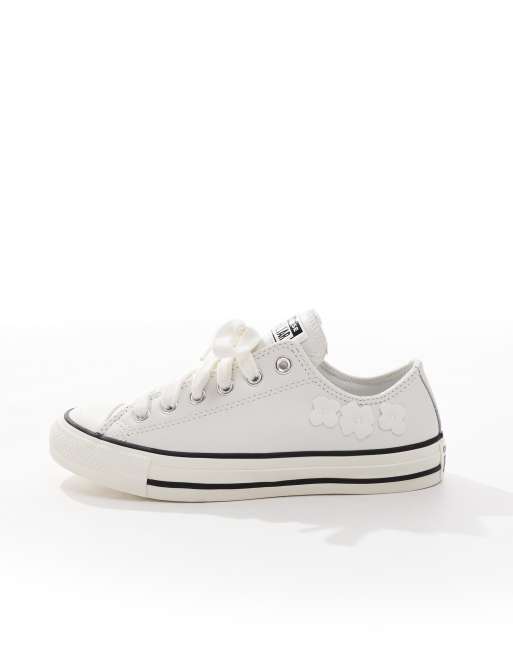 Converse Chuck Taylor All Star Hi Hoge sneakers in gebroken wit ASOS