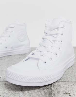 monochrome converse high tops