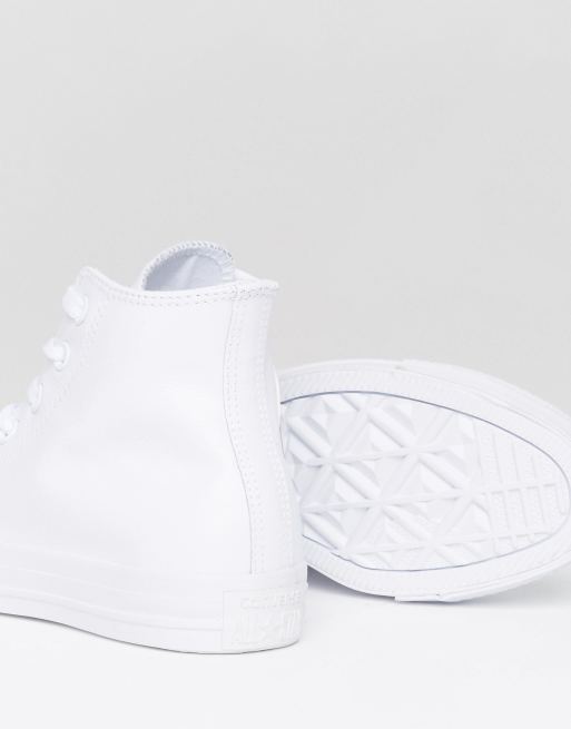 Converse Chuck Taylor All Star Hi Leather sneakers - WHITE, 4 of 4