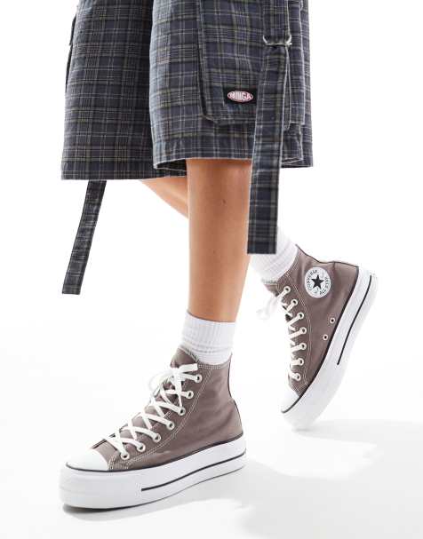 Converse - Chuck Taylor All Star Hi Lift - Baskets montantes - Gris - view 1