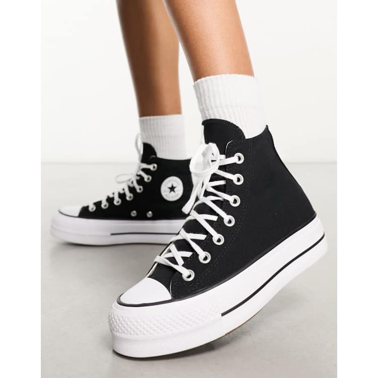 Converse Chuck Taylor All Star Hi Lift Canvas Platform Sneakers In ...