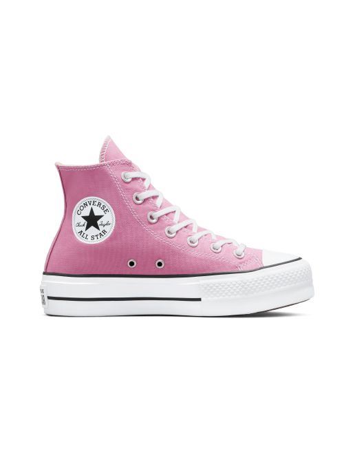 Pink high top store converse near me