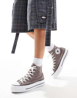 Converse - Chuck Taylor All Star Hi Lift - Sneaker in Grau