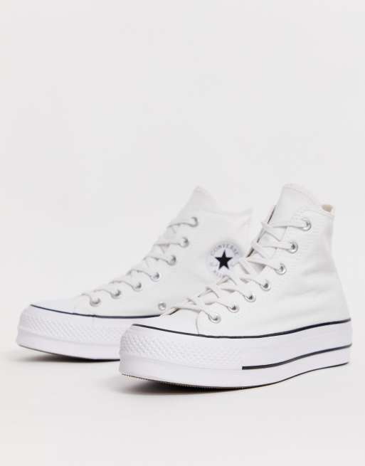 Converse store plateau white