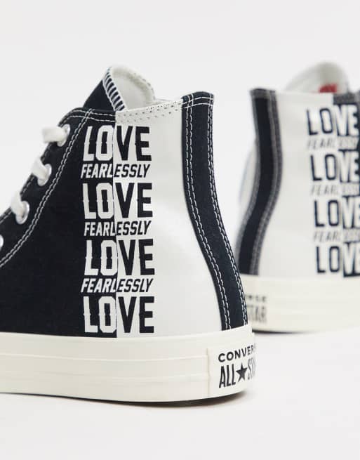 Converse fear love blanche hot sale