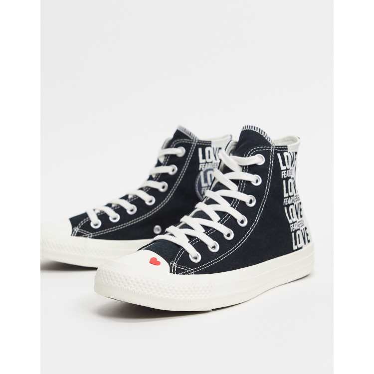 Converse love best sale fearlessly basse