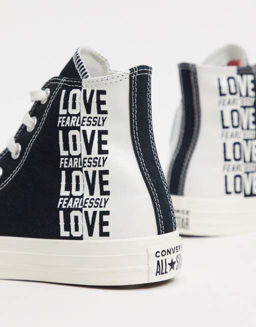 Fear best sale love converse