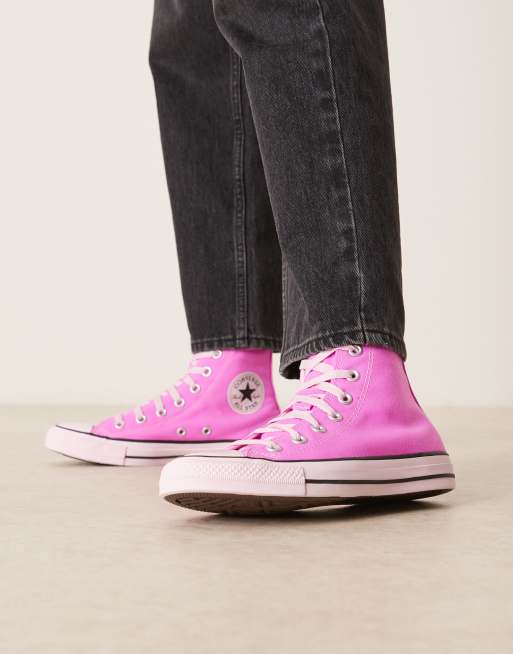 Converse Chuck Taylor - All Star Hi - Lyserøde sneakers, 5 af 5