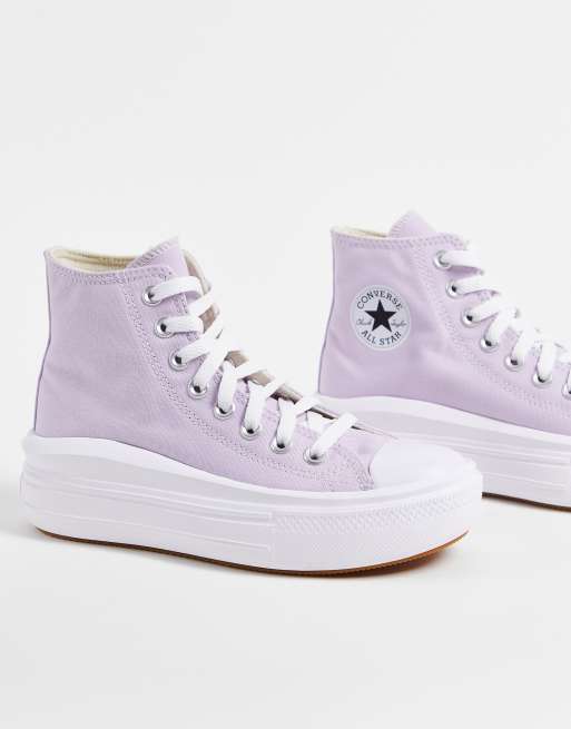 Purple converse hot sale platform