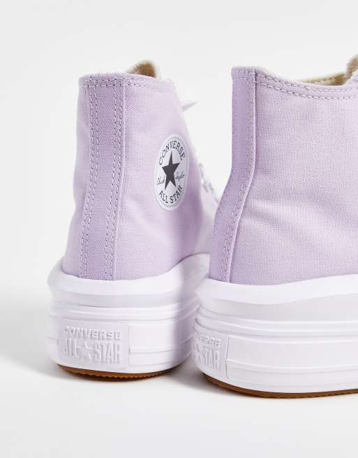 Converse all star discount lila