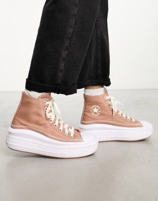 Converse - Chuck Taylor All Star Hi Move - Knöchelhohe Sneaker in neutralem Farbton