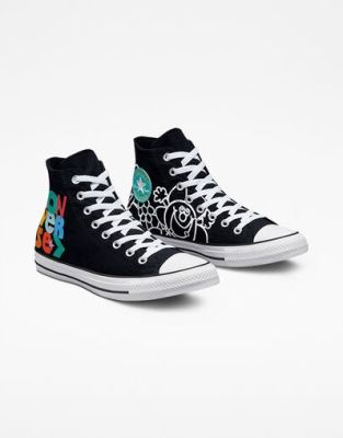 love print converse