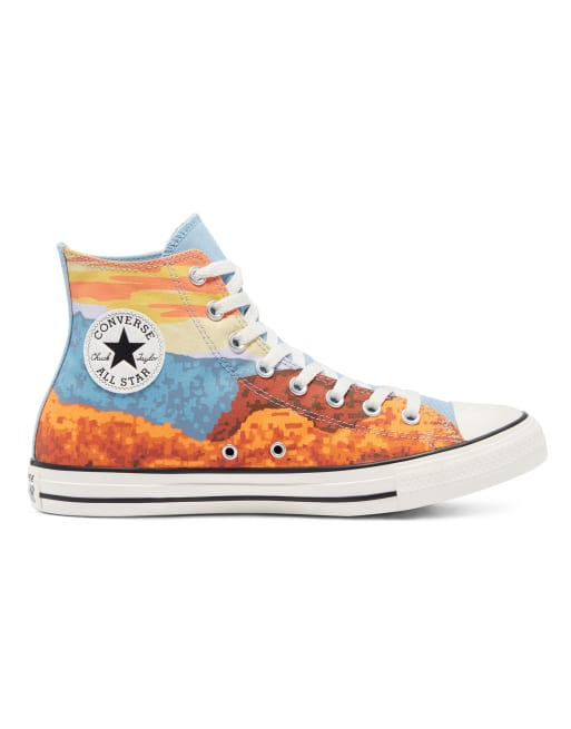 Converse Chuck Taylor All Star Hi National Parks Pack sneakers in magma orange, 2 of 4