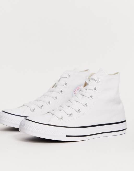 Converse best sale blanche asos