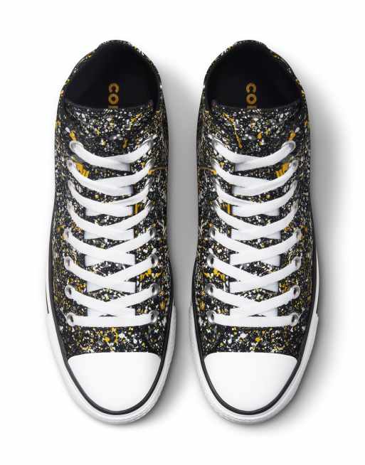 Converse Chuck Taylor All Star Hi Paint Splatter sneakers in  display picture 1
