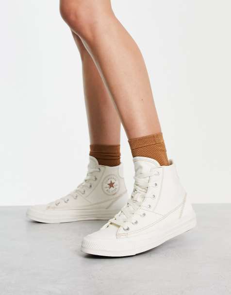 White on sale converse clearance