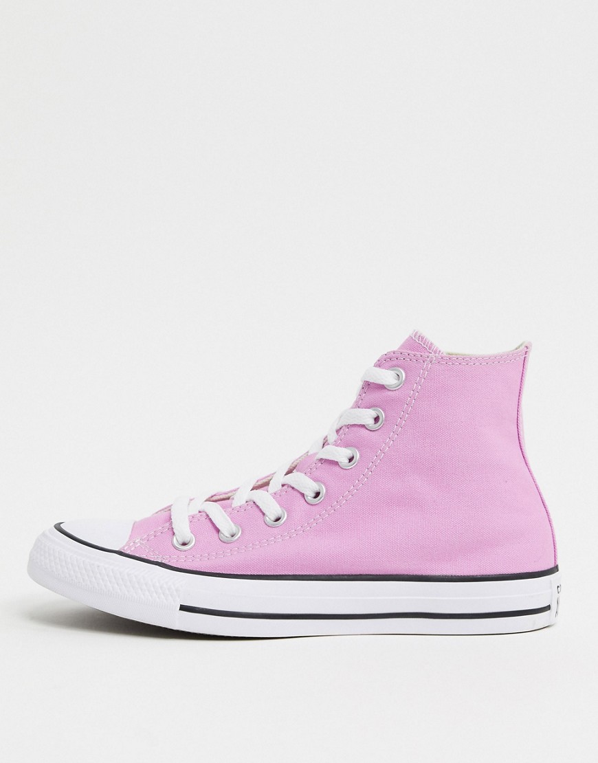 Converse Chuck Taylor All Star Hi Sneakers In Pink