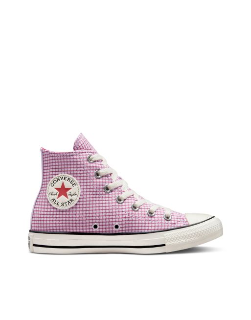 Womens plaid hotsell converse sneakers