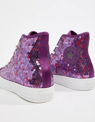 converse sequin all star trainers