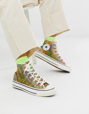 chuck taylor all star crochet high top