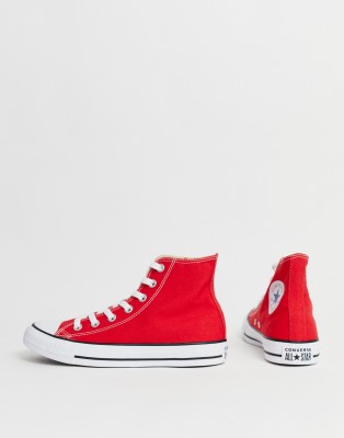 converse all star hi red