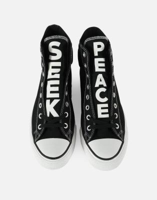 converse all star hi seek peace