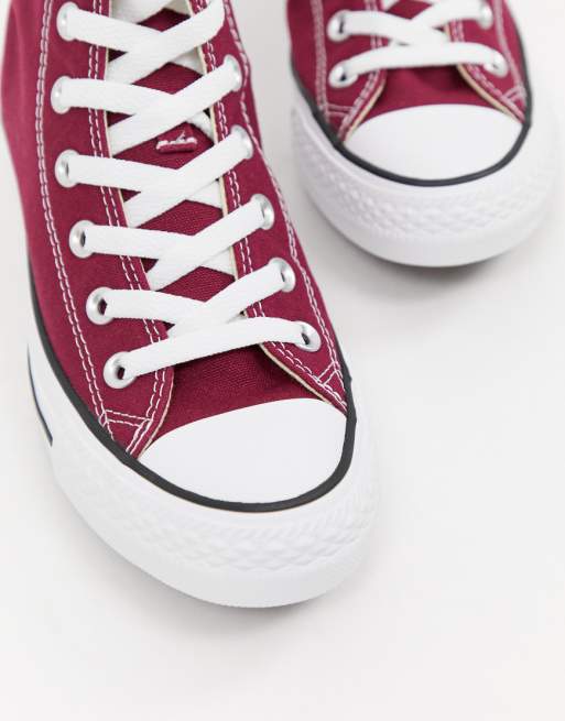 Converse – Chuck Taylor All Star hi – Sneaker in Burgund Converse – Chuck Taylor All Star hi – Sneaker in Burgund