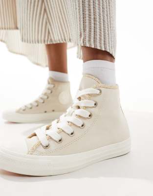 Converse - Chuck Taylor All Star Hi - Sneaker in Elfenbein-Bunt