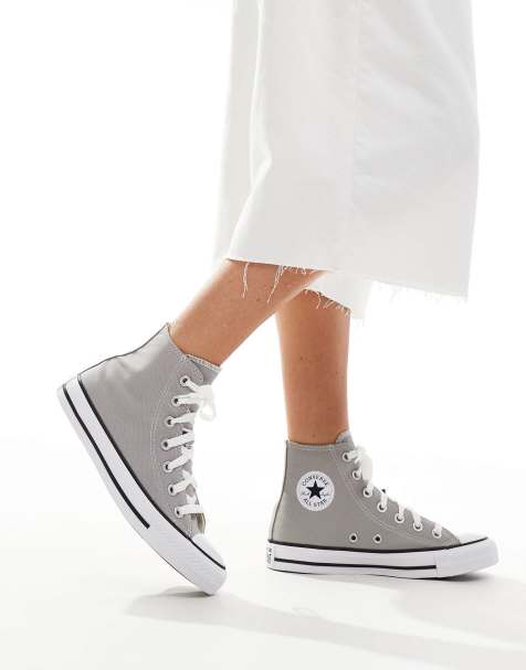 Converse – Chuck Taylor All Star Hi – Sneaker in Grau - view 1