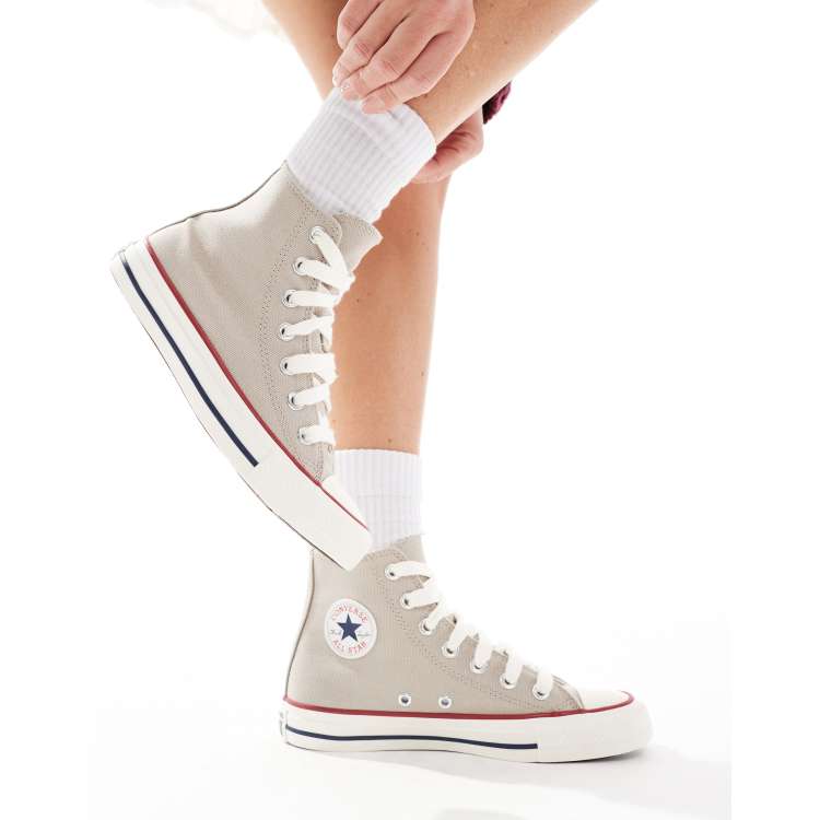 High Top Converse Lino Beige Converse Lino Beige Converse Lino