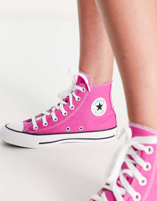 All star cheap fucsia basse