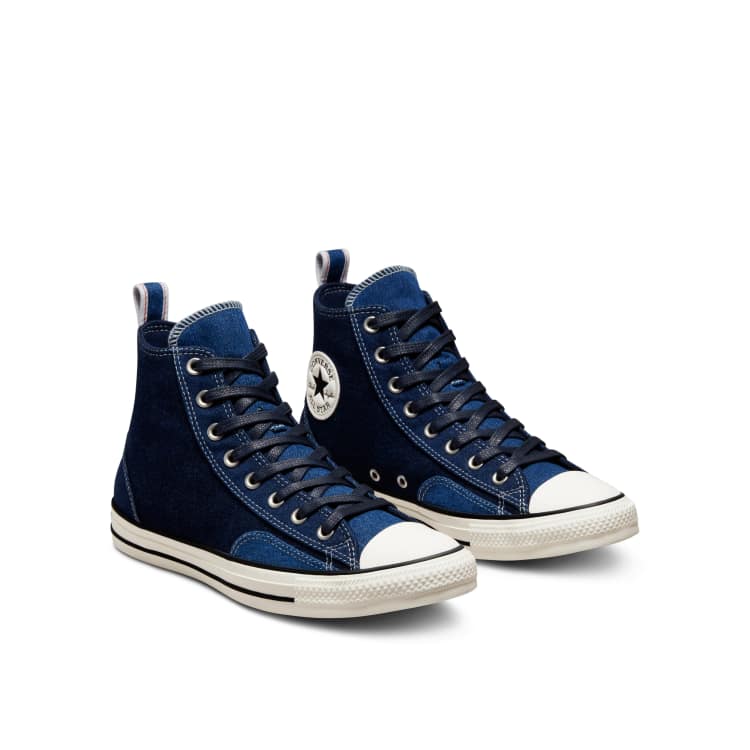 Takke dinosaurus Kan ikke Converse Chuck Taylor All Star Hi sneakers in dark blue | ASOS